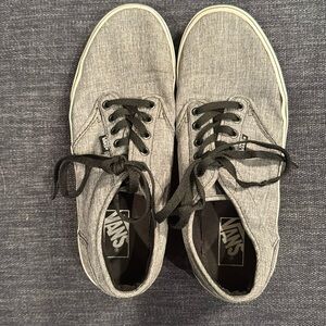 Vans Low-Top Lace up Skate Shoe - Graphite Gray - Men's size 9.5